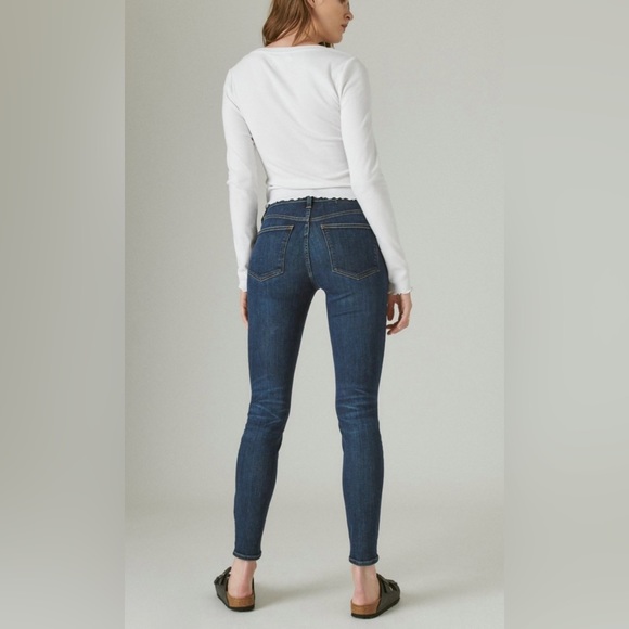 Lucky Brand Denim - Lucky Brand Mid-Rise Skinny Ava Ankle Jeans